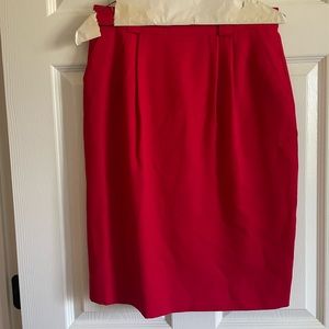 Vintage Red Skirt